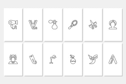 120+ Hairstylist Instagram Templates - Vol. 1