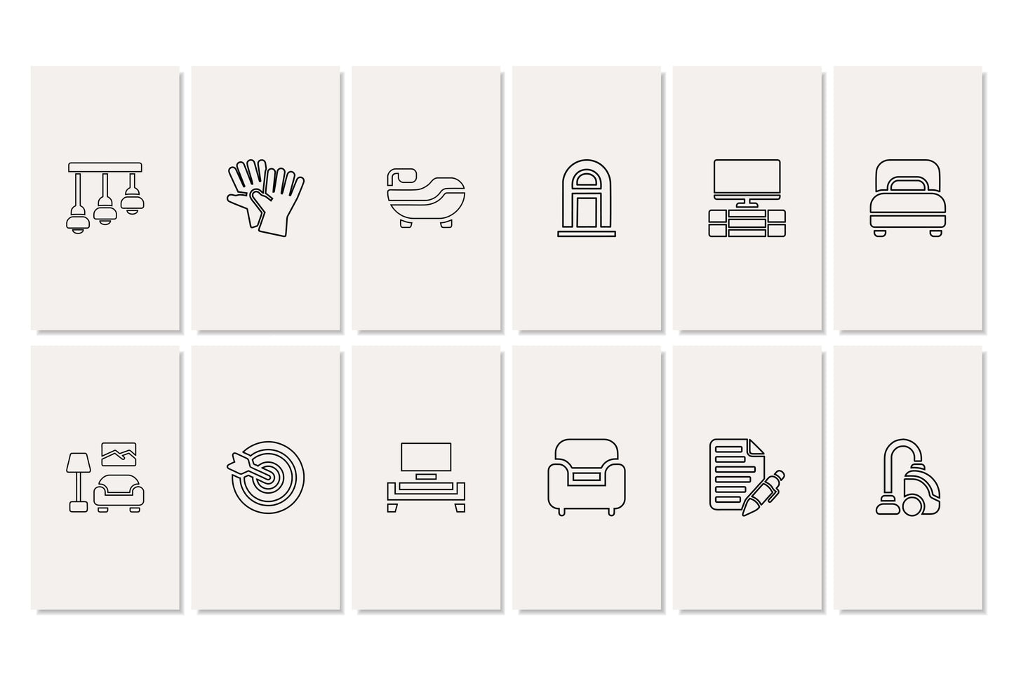 120+ Interior Design Instagram Templates - Vol. 5