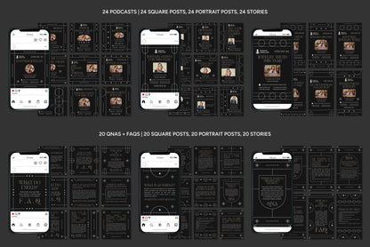 1200+ Jewelry Instagram Templates - Vol. 8