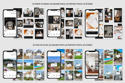 1200+ Real Estate Instagram Templates - Vol. 6