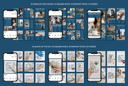 1200+ Medical Instagram Templates - Vol. 7