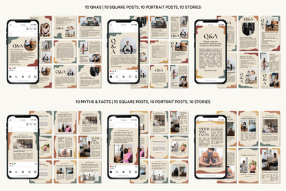 1200+ Mental Health Instagram Templates - Vol. 7
