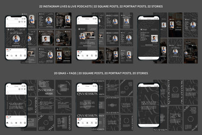 1200+ Fashion Instagram Templates - Vol. 6