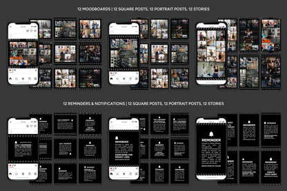 1200+ Fitness Instagram Templates - Vol. 6