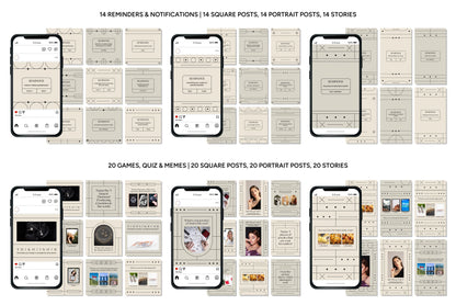 1200+ Jewelry Instagram Templates - Vol. 6