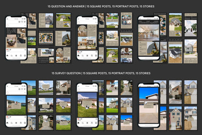 1200+ Real Estate Instagram Templates - Vol. 7