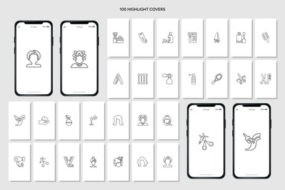 1200+ Hairstylist Instagram Templates - Vol. 7
