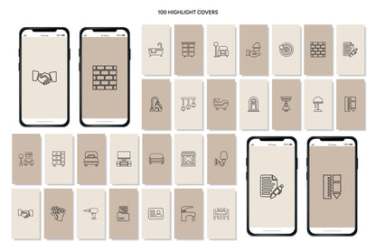 1200+ Interior Design Instagram Templates - Vol. 7