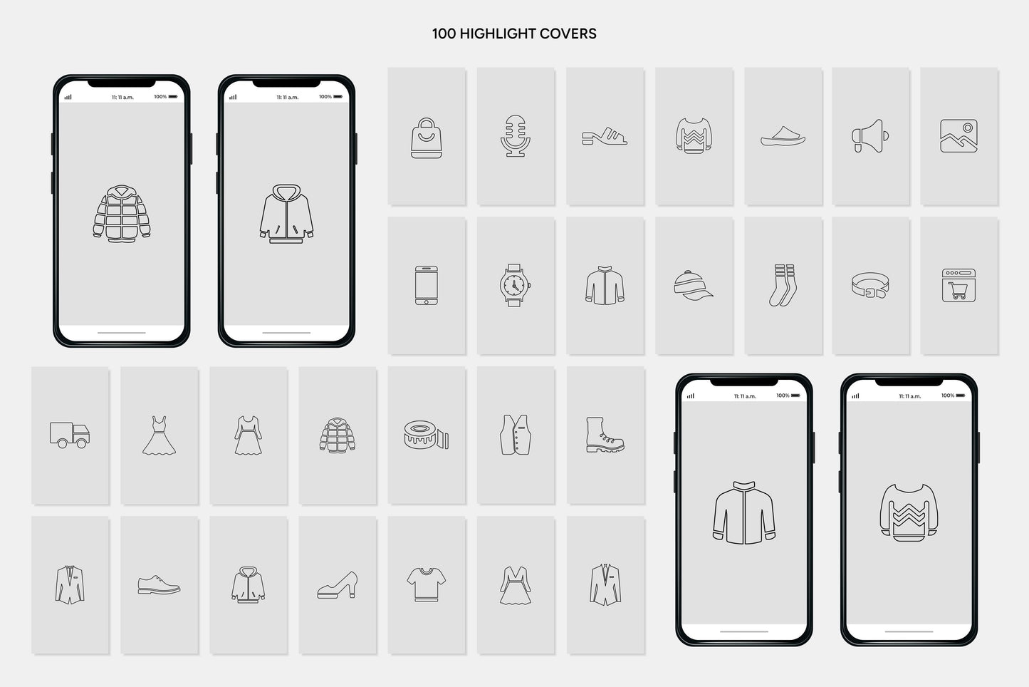 1200+ Fashion Instagram Templates - Vol. 8