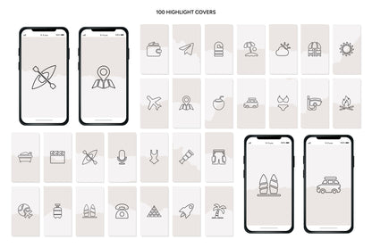 1200+ Travel Instagram Templates - Vol. 6