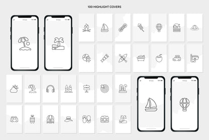 1200+ Travel Instagram Templates - Vol. 7