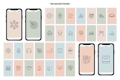 1200+ Wellness Instagram Templates - Vol. 7