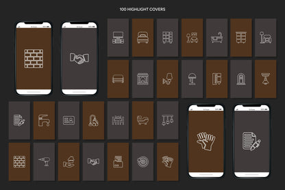 1200+ Interior Design Instagram Templates - Vol. 8