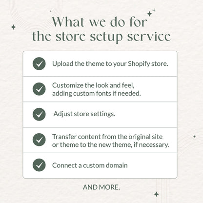 Setup this exact Shopify Store with Products Loaded