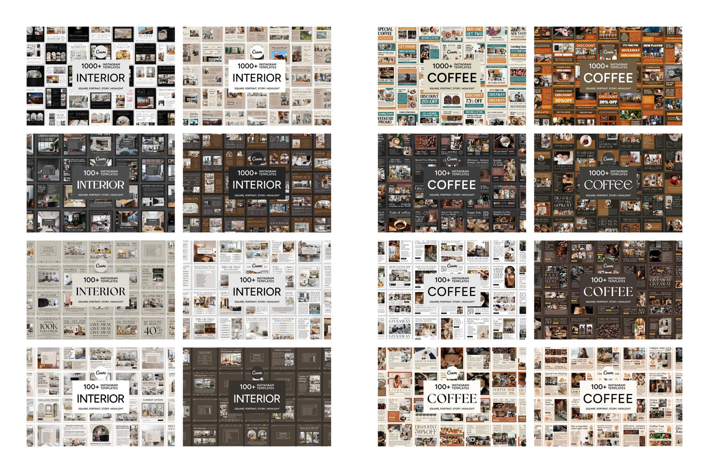 55,000+ Instagram Templates (PLR/MRR)