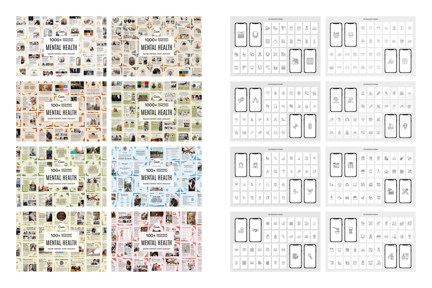 55,000+ Instagram Templates (PLR/MRR)