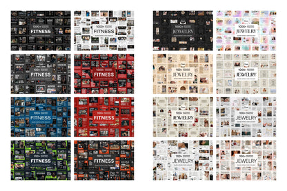 Full Shop Bundle | 55,000+ Instagram Templates (PLR/MRR)