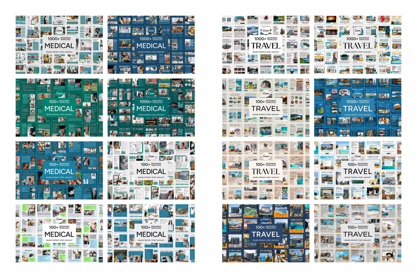 55,000+ Instagram Templates (PLR/MRR)